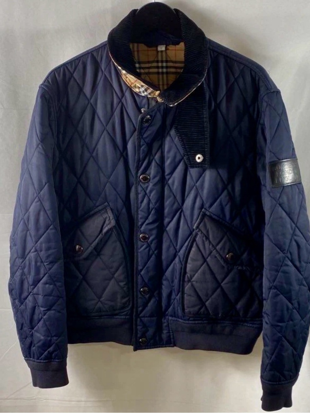 Burberry Blue Diamond Jacket